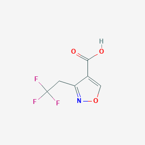 3-(2,2,2-Trifluoroethyl)-4-isoxazolecarboxylic acid