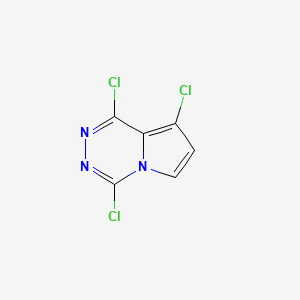 1,4,8-Trichloropyrrolo[1,2-d][1,2,4]triazine