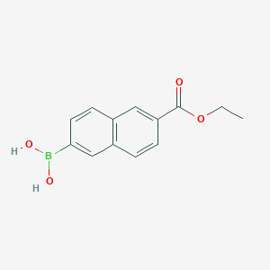 (6-(Ethoxycarbonyl)naphthalen-2-yl)boronic acid