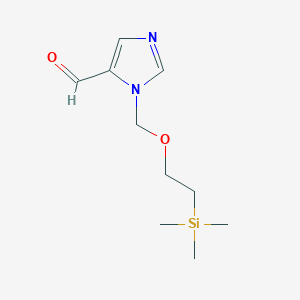 1-((2-(Trimethylsilyl)ethoxy)methyl)-1H-imidazole-5-carbaldehyde