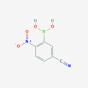 B-(5-Cyano-2-nitrophenyl)boronic acid