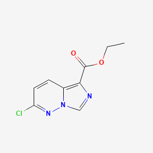 Ethyl 2-chloroimidazo[1,5-B]pyridazine-5-carboxylate