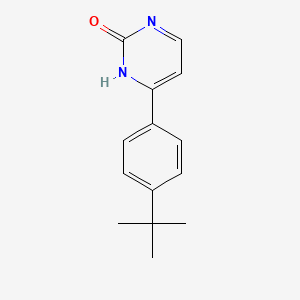 2-Hydroxy-4-(4-tert-butylphenyl)pyrimidine