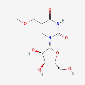 molecular formula C11H16N2O7 B13924602 5-Methoxymethyluridine 