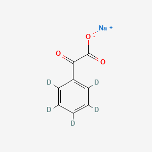 molecular formula C8H5NaO3 B13924636 Sodium Phenyl-d5-glyoxylate 