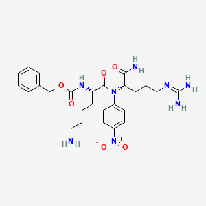 Cbz-Lys-N(Ph(4-NO2))Arg-NH2