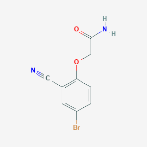 2-(4-Bromo-2-cyanophenoxy)acetamide