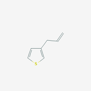 molecular formula C7H8S B13924795 3-Allylthiophene CAS No. 33934-92-8