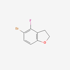 5-Bromo-4-fluoro-2,3-dihydrobenzofuran