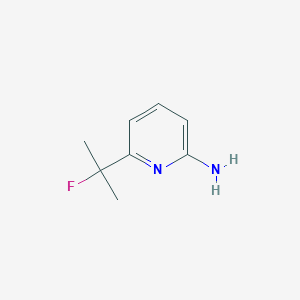 6-(2-Fluoropropan-2-yl)pyridin-2-amine