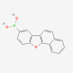 molecular formula C16H11BO3 B13924819 B-Benzo[b]naphtho[2,1-d]furan-8-ylboronic acid 