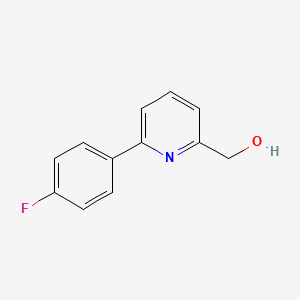 molecular formula C12H10FNO B13924953 (6-(4-Fluorophenyl)pyridin-2-yl)methanol 