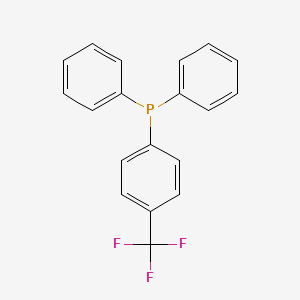 molecular formula C19H14F3P B13925061 Diphenyl[4-(trifluoromethyl)phenyl]phosphine 