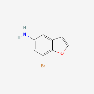 7-Bromo-5-benzofuranamine