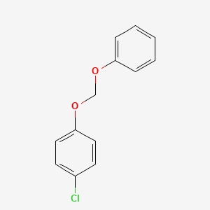 molecular formula C13H11ClO2 B13925163 4-(4-Chlorophenoxy)methoxybenzene 