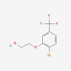 2-(2-Bromo-5-(trifluoromethyl)phenoxy)ethanol