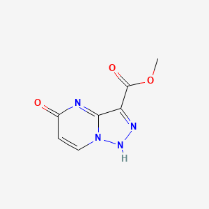 Methyl 4,5-dihydro-5-oxo[1,2,3]triazolo[1,5-a]pyrimidine-3-carboxylate