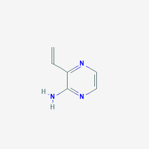 3-Vinylpyrazin-2-amine