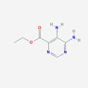 Ethyl 5,6-diamino-4-pyrimidinecarboxylate