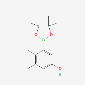 3,4-Dimethyl-5-(4,4,5,5-tetramethyl-1,3,2-dioxaborolan-2-yl)phenol