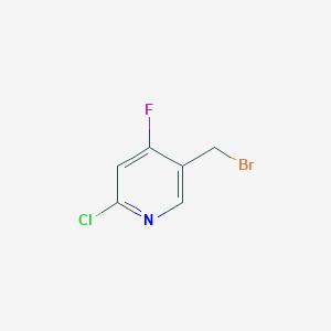 5-(Bromomethyl)-2-chloro-4-fluoropyridine