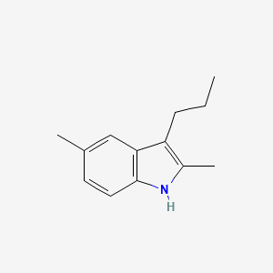 2,5-Dimethyl-3-propyl-1h-indole