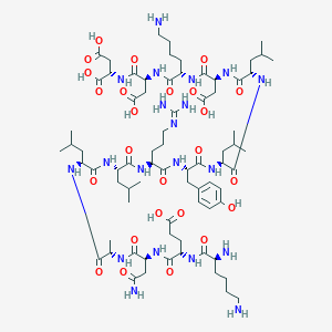 molecular formula C75H124N20O25 B13925274 Transcriptional Intermediary Factor 2 (TIF2) (740-753) 