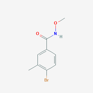 4-bromo-N-methoxy-3-methylbenzamide