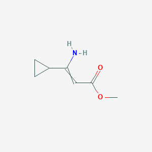 3-Amino-3-cyclopropyl-acrylic acid methyl ester