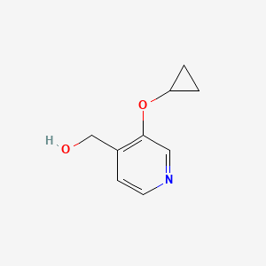 (3-Cyclopropoxypyridin-4-YL)methanol