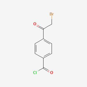 4-(2-Bromoacetyl)benzoyl chloride