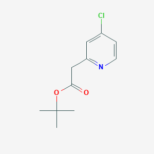 Tert-butyl 2-(4-chloropyridin-2-yl)acetate