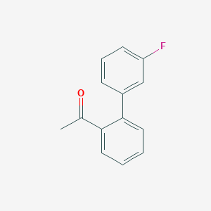 1-(3'-Fluoro[1,1'-biphenyl]-2-yl)ethanone