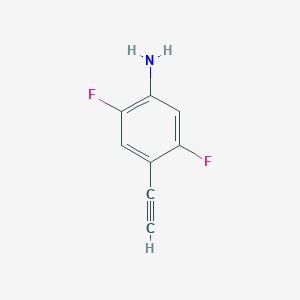 4-Amino-2,5-difluorophenylacetylene