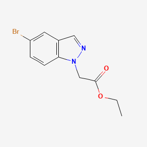 Ethyl 5-bromo-1H-indazole-1-acetate