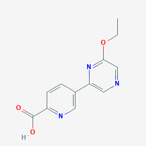 5-(6-Ethoxypyrazin-2-yl)picolinic acid