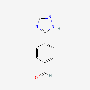 4-(1h-1,2,4-Triazol-3-yl)benzaldehyde