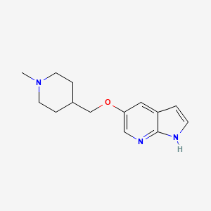 5-((1-Methylpiperidin-4-yl)methoxy)-1h-pyrrolo[2,3-b]pyridine