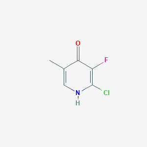 2-Chloro-3-fluoro-4-hydroxy-5-picoline