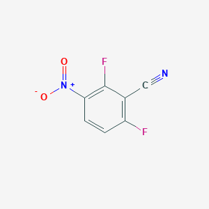 molecular formula C7H2F2N2O2 B139258 2,6-Difluoro-3-nitrobenzonitrile CAS No. 143879-77-0