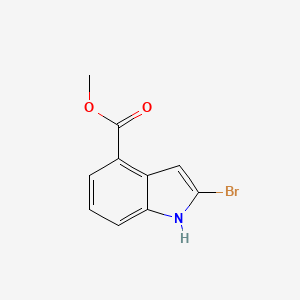 Methyl 2-bromo-1H-indole-4-carboxylate