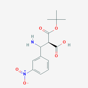 Boc-(R)-3-Amino-3-(3-nitrophenyl)-propionic acid