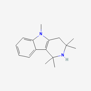 1,1,3,3,5-Pentamethyl-2,3,4,5-tetrahydro-1h-pyrido[4,3-b]indole