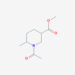 Methyl 1-acetyl-6-methylpiperidine-3-carboxylate