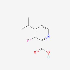 3-Fluoro-4-isopropylpicolinic acid