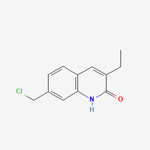 7-(Chloromethyl)-3-ethyl-2(1H)-quinolinone