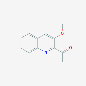 1-(3-Methoxy-2-quinolinyl)ethanone