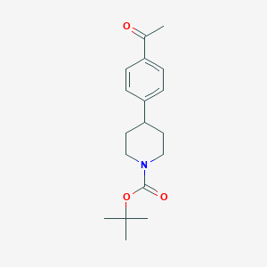 tert-Butyl 4-(4-acetylphenyl)piperidine-1-carboxylate