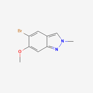 5-Bromo-6-methoxy-2-methyl-2H-indazole