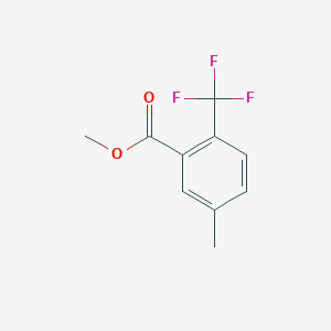 molecular formula C10H9F3O2 B13926247 Methyl 5-methyl-2-(trifluoromethyl)benzoate 